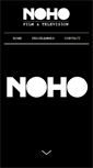 Mobile Screenshot of nohofilmandtv.com